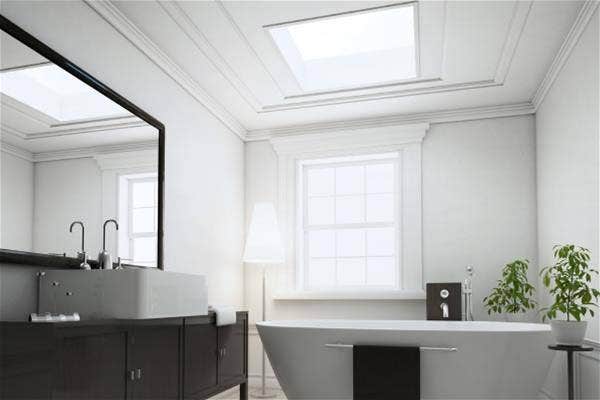 ECO+ flat glass roof windows electric